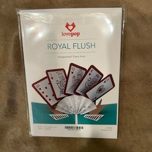 lovepop Royal Flush pop up card